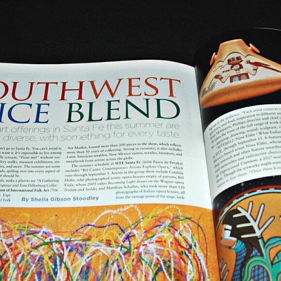 Art & Antiques Summer In Santa Fe New Mexico 2019 Fine Arts - Picture 7 of 7